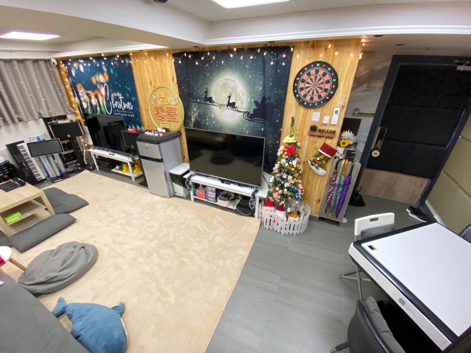 Ngau Tau Kok Party Room Mahjong + Games + PS4 Swith + Karaoke KTV (4hrs)